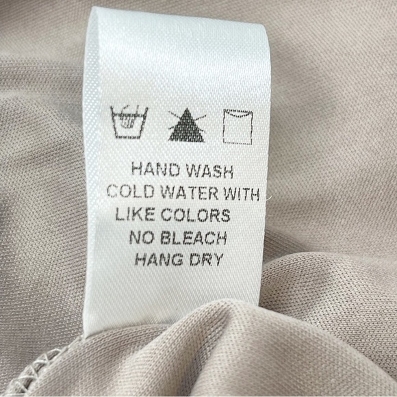 DRESS FORUM LOS ANGELES Women’s Navy Blue Lace Overlay Dress Grosgrain Trim Sz S - Picture 10 of 10